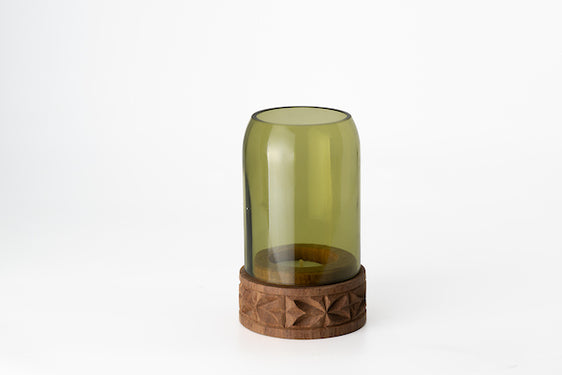 Tea Light Carved base