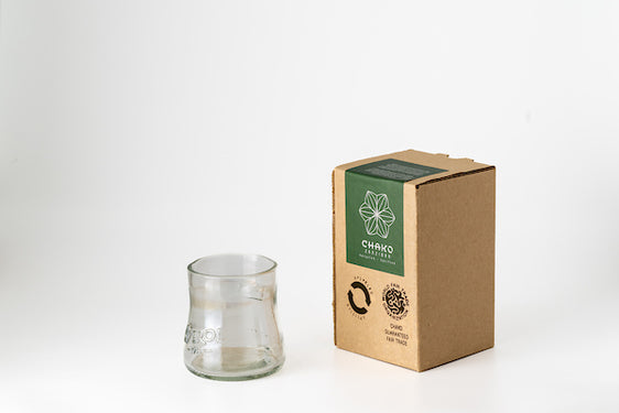 Curved Drinking Glass